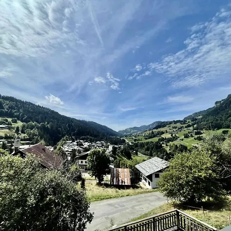 Chez Simone - Simone Avec Vue Sur Un Village Typique Du Val D'arly Mae-6374 Chalet Flumet